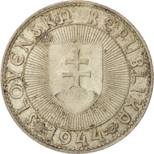 Slovaquie, 10 Korun, 1944, SUP, Argent, KM:9.1