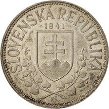 Slovakia, 20 Korun, 1941, AU(50-53), Silver, KM:7.2