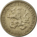 Moneta, Czechosłowacja, Koruna, 1946, EF(40-45), Miedź-Nikiel, KM:19