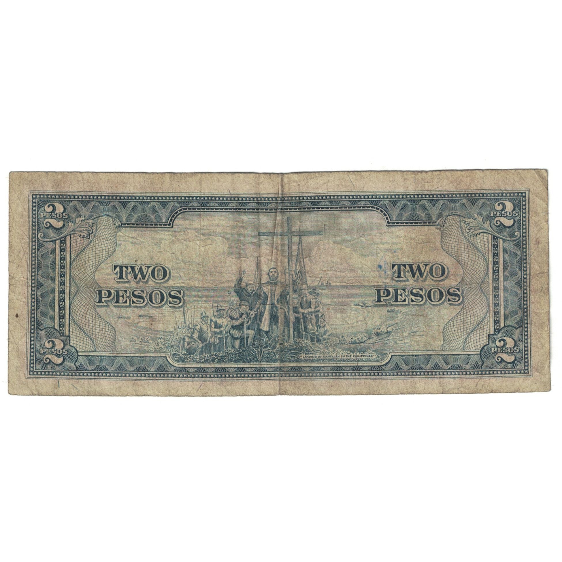 Banknote, Philippines, 2 Pesos, 1949, KM:134d, VF(20-25)