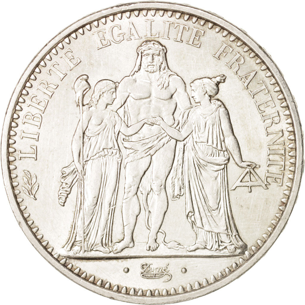 France, Hercule, 10 Francs, 1965, Paris, AU(55-58), Silver, KM:932