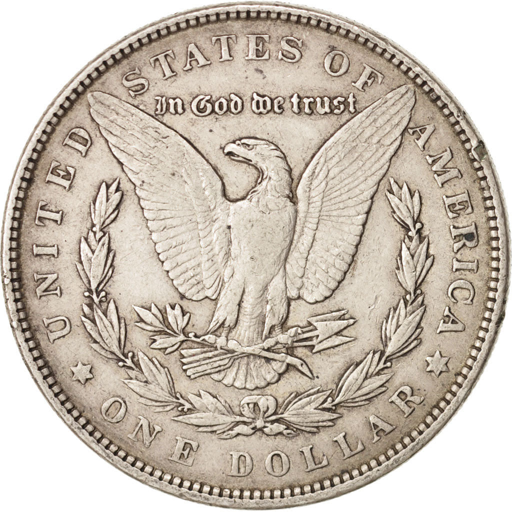 United States, Morgan Dollar, Dollar, 1887, U.S. Mint, Philadelphia, EF(40-45)