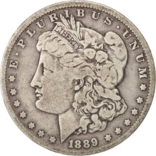 United States, Morgan Dollar, Dollar, 1889, U.S. Mint, New Orleans, VF(20-25)