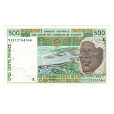 Banknote, West African States, 500 Francs, KM:710Kc, EF(40-45)