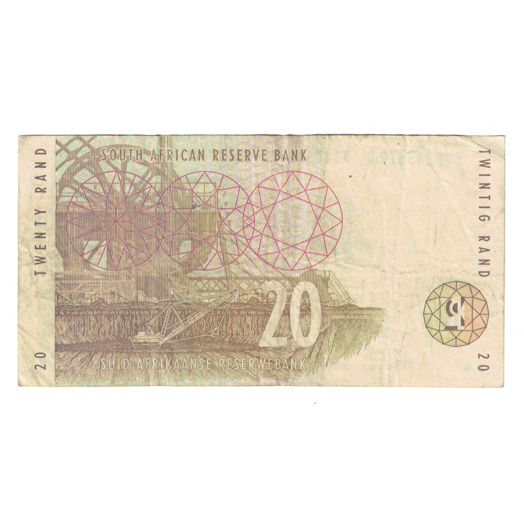 Banknote, South Africa, 20 Rand, KM:129a, VF(20-25)