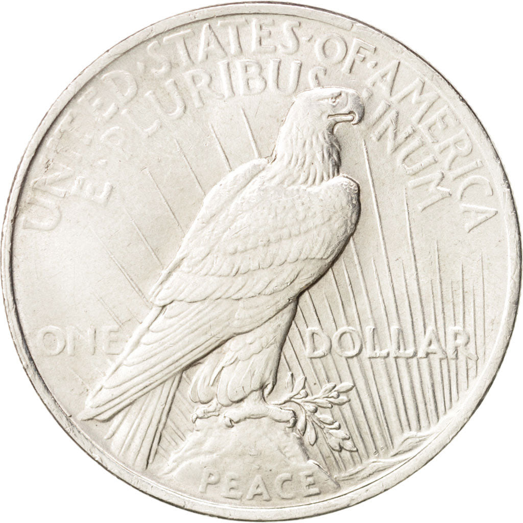United States, Peace Dollar, Dollar, 1923, U.S. Mint, Philadelphia, AU(55-58)