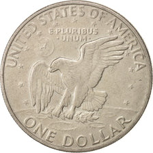 United States, Eisenhower Dollar, 1972, U.S Mint, Denver, EF(40-45), KM 203