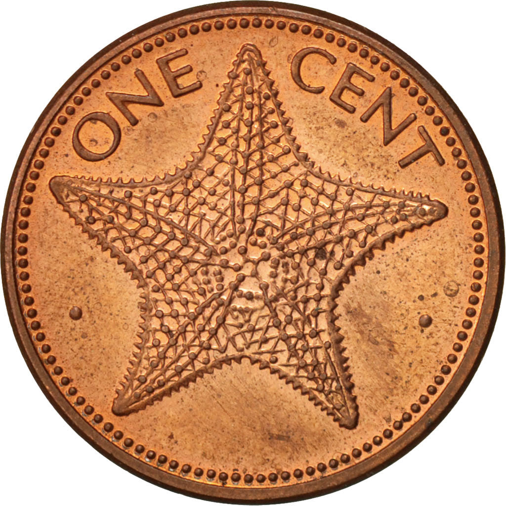 Monnaie, Bahamas, Elizabeth II, Cent, 1995, SUP, Copper Plated Zinc, KM:59a