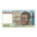 Nota, Madagáscar, 1000 Francs = 200 Ariary, KM:76a, AU(55-58)