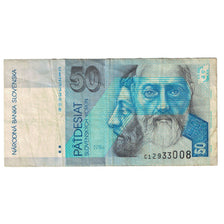 Banknote, Slovakia, 50 Korun, 1993, 1993-09-01, KM:21d, VF(20-25)