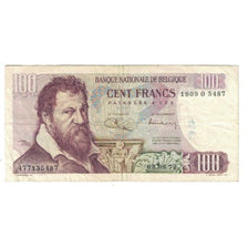 Banknot, Belgia, 100 Francs, 1972, 1972-06-05, KM:134a, VF(20-25)
