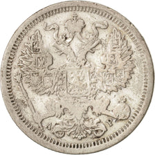 Russia, Nicholas II, 20 Kopeks, 1904, Saint-Petersburg, VF(20-25),Silver,KM22a.1