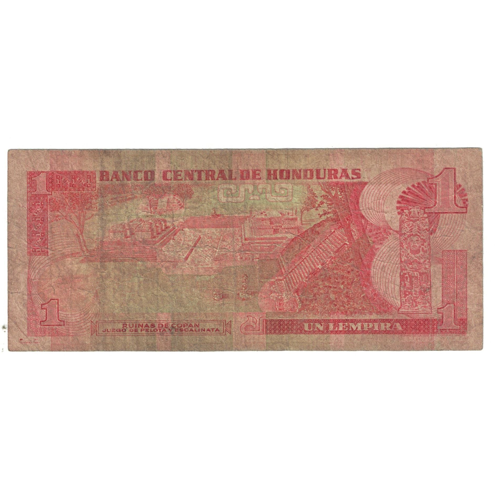 Banconote, Honduras, 1 Lempira, 1989, 1989-03-30, KM:68a, BB