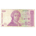 Banknote, Croatia, 500 Dinara, 1991, 1991-10-08, KM:21a, EF(40-45)