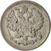 Russia, Nicholas II, 5 Kopeks, 1902, Saint-Petersburg, EF(40-45), Silver,KM19a.1