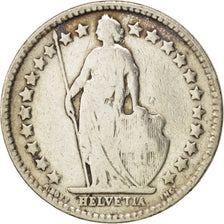 Switzerland, 1/2 Franc, 1905, Bern, VF(20-25), Silver, KM:23