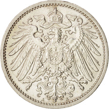 GERMANY - EMPIRE, Wilhelm II, Mark, 1914, Berlin, AU(50-53), Silver, KM:14