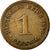 Coin, GERMANY - EMPIRE, Wilhelm I, Pfennig, 1886, Dresden, VF(30-35), Copper