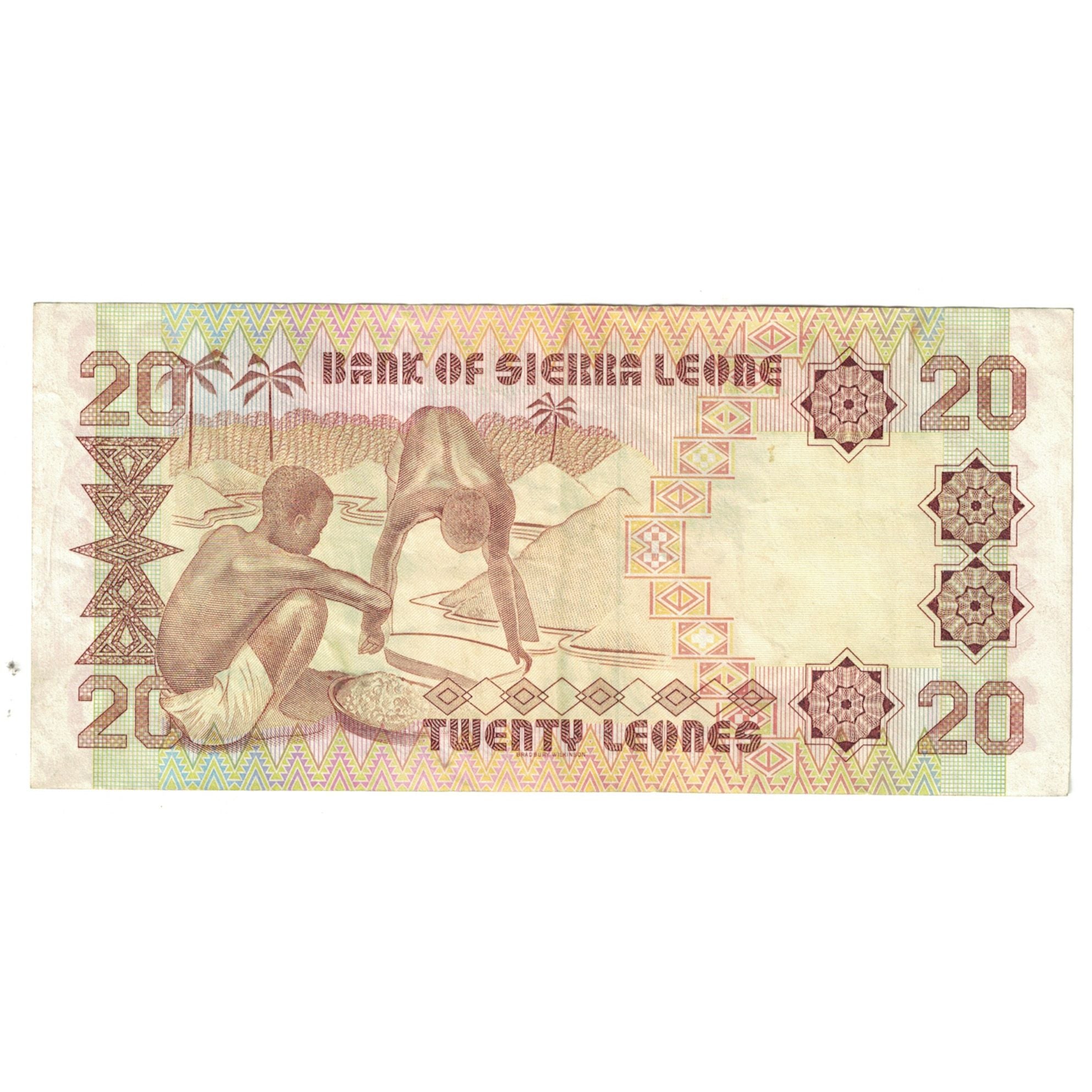 Banknote, Sierra Leone, 20 Leones, 1984, 1984-08-24, KM:14b, EF(40-45)
