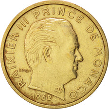 Monaco, Rainier III, 10 Centimes, 1962, SUP, Aluminum-Bronze,KM:142,GadouryMC146