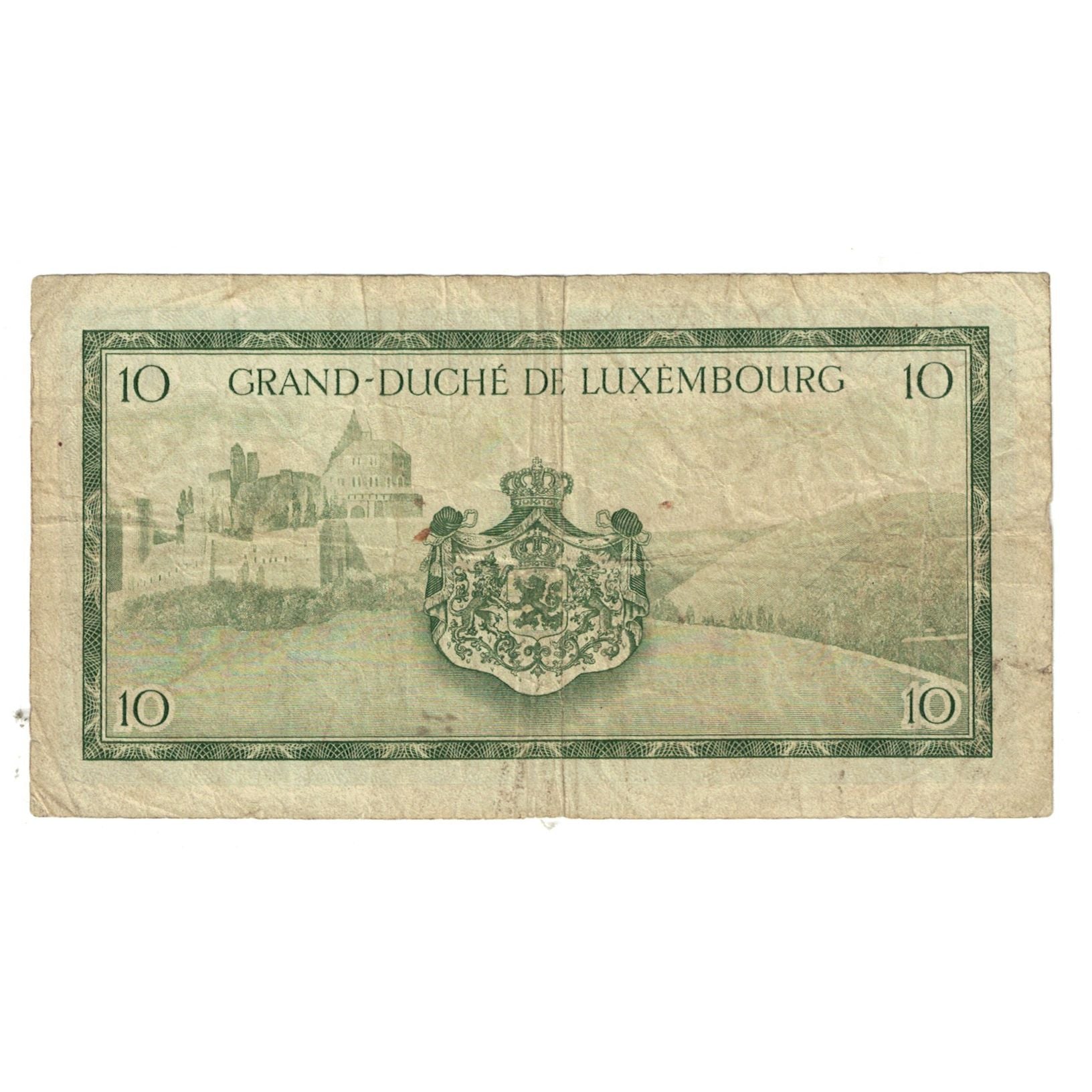 Banknote, Luxembourg, 10 Francs, KM:48a, VF(20-25)