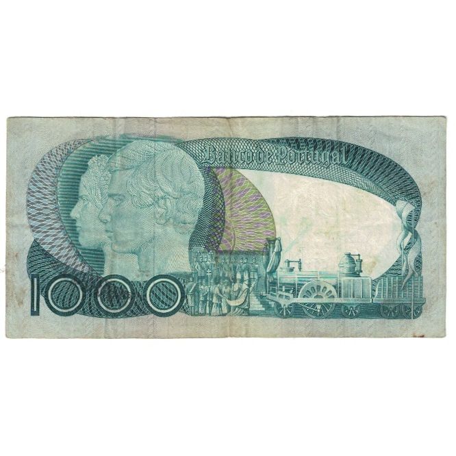 Billete, 1000 Escudos, 1980, Portugal, 1980-09-16, KM:175b, MBC