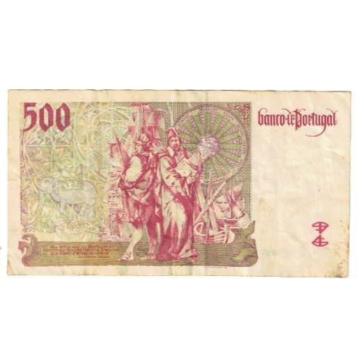 Banknote, Portugal, 500 Escudos, 1997, 1997-04-17, KM:187a, VF(20-25)
