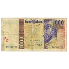 Banknote, Portugal, 1000 Escudos, 1996, 1996-04-18, KM:188a, VF(20-25)