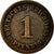 Coin, GERMANY - EMPIRE, Wilhelm II, Pfennig, 1895, Stuttgart, EF(40-45), Copper