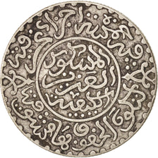 Morocco, 'Abd al-Aziz, 1/4 Rial, 2-1/2 Dirhams, 1902, London, EF(40-45), KM20.2
