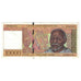 Banknote, Madagascar, 10,000 Francs = 2000 Ariary, KM:79b, EF(40-45)