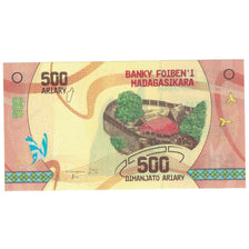 Nota, Madagáscar, 500 Ariary, UNC(65-70)