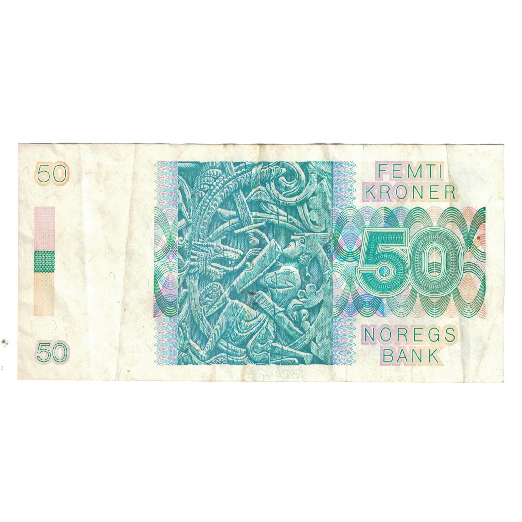 Banknote, Norway, 50 Kroner, 1993, KM:42e, EF(40-45)