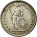 Münze, Schweiz, 2 Francs, 1961, Bern, SS+, Silber, KM:21