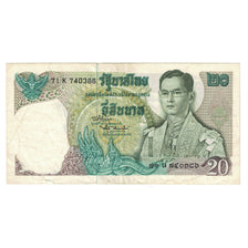 Banknot, Tajlandia, 20 Baht, KM:84a, EF(40-45)
