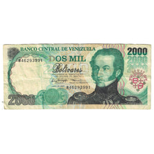 Geldschein, Venezuela, 2000 Bolivares, 1997, 1997-06-16, KM:77a, SS