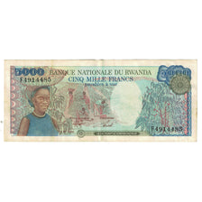 Banknote, Rwanda, 5000 Francs, 1988, 1988-01-01, KM:22, EF(40-45)