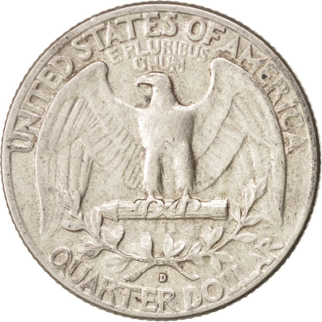 United States, Washington Quarter, 1963, U.S. Mint, Denver, EF(40-45), KM 164