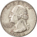 United States, Washington Quarter, 1964, U.S. Mint, Denver, EF(40-45),KM164