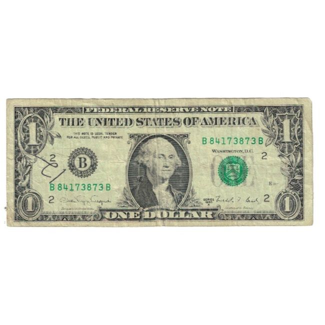 Banknote, United States, One Dollar, 1988, VF(20-25)