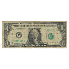 Banconote, Stati Uniti, One Dollar, 1969, MB