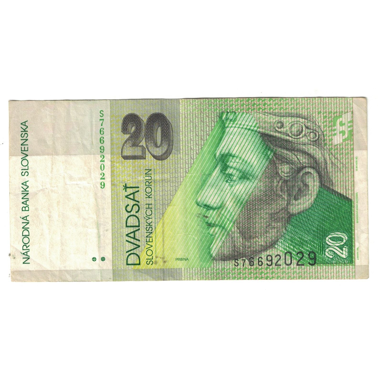 Banknote, Slovakia, 20 Korun, 2004, 2004-09-06, KM:20f, EF(40-45)