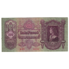 Banknote, Hungary, 100 Pengö, 1930, 1930-07-01, KM:112, EF(40-45)