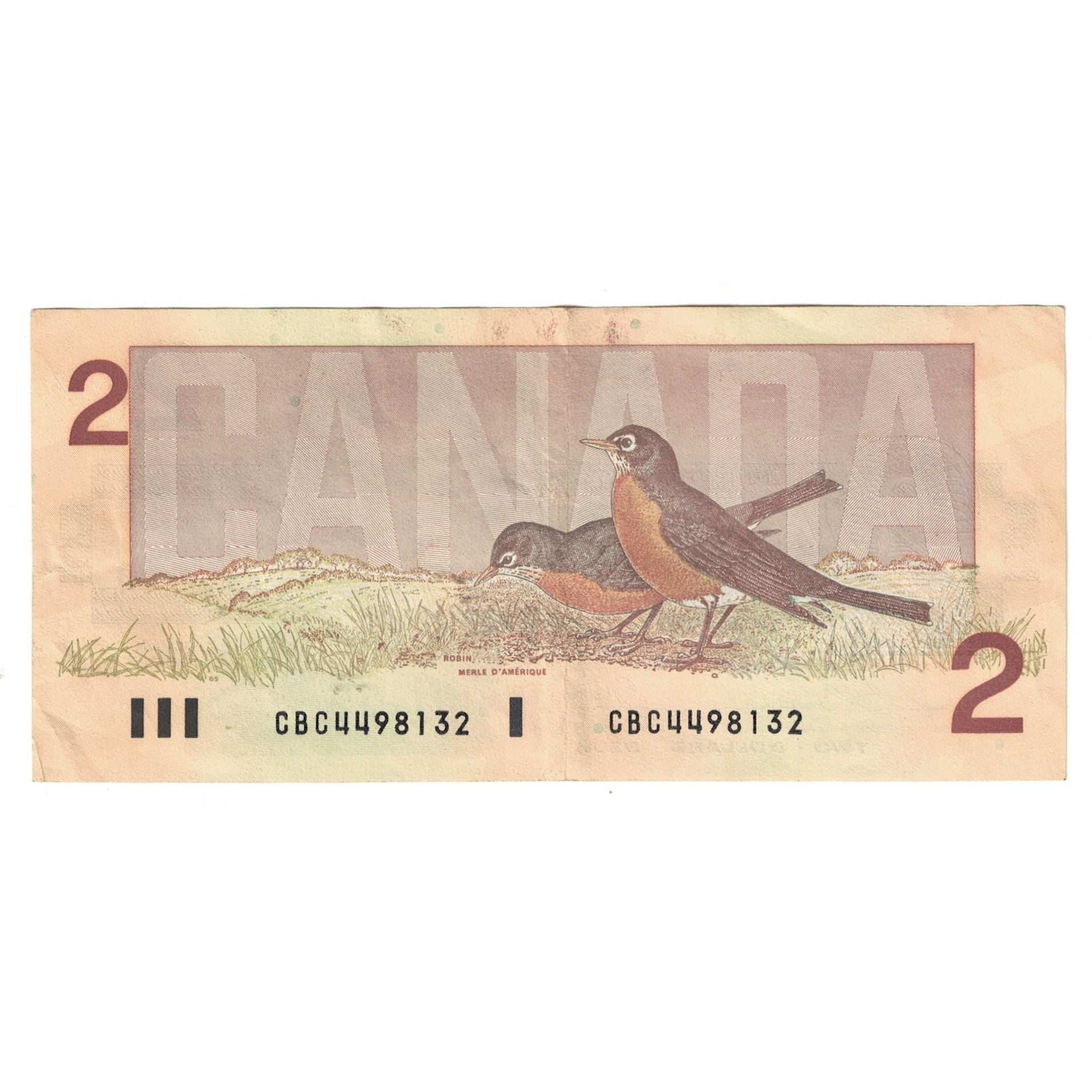 Billet, Canada, 2 Dollars, 1986, KM:94b, TTB