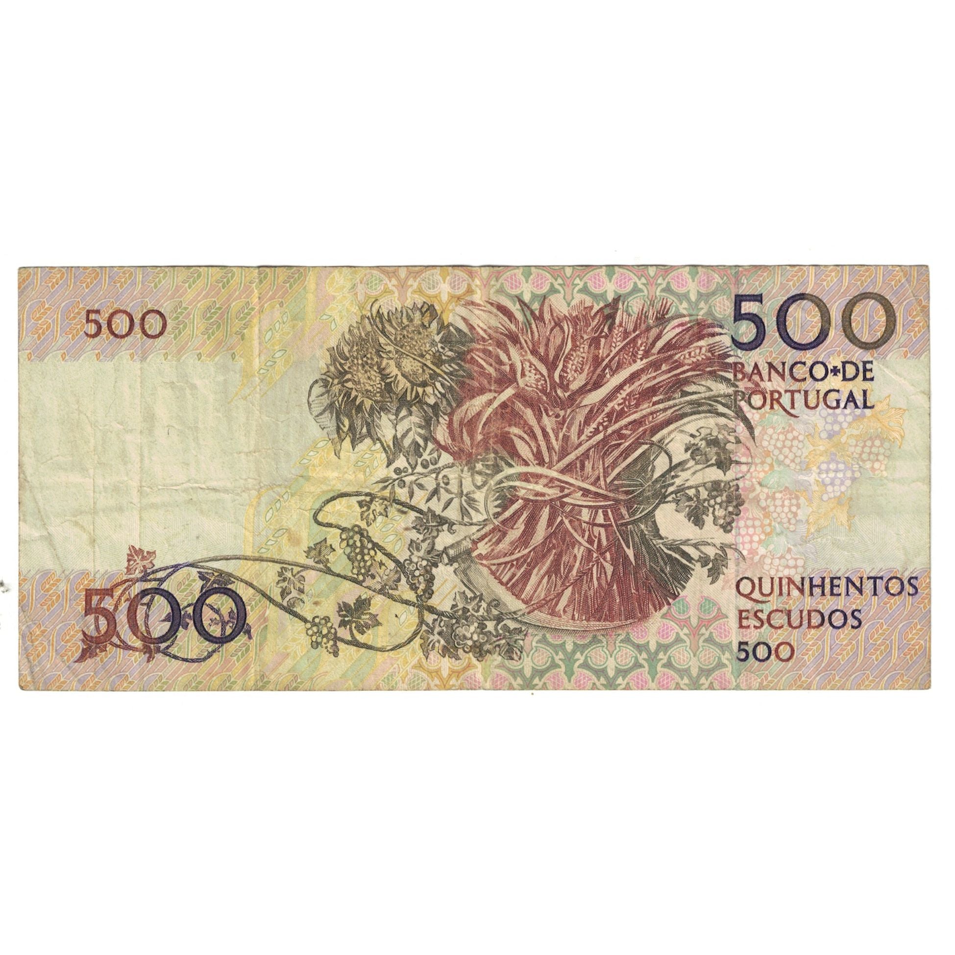 Billet, Portugal, 500 Escudos, 1987, 1987-11-20, KM:180a, TB