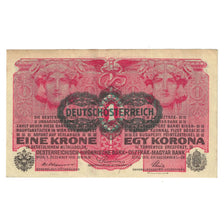 Banknote, Austria, 1 Krone, 1916, 1916-12-01, KM:49, VF(20-25)
