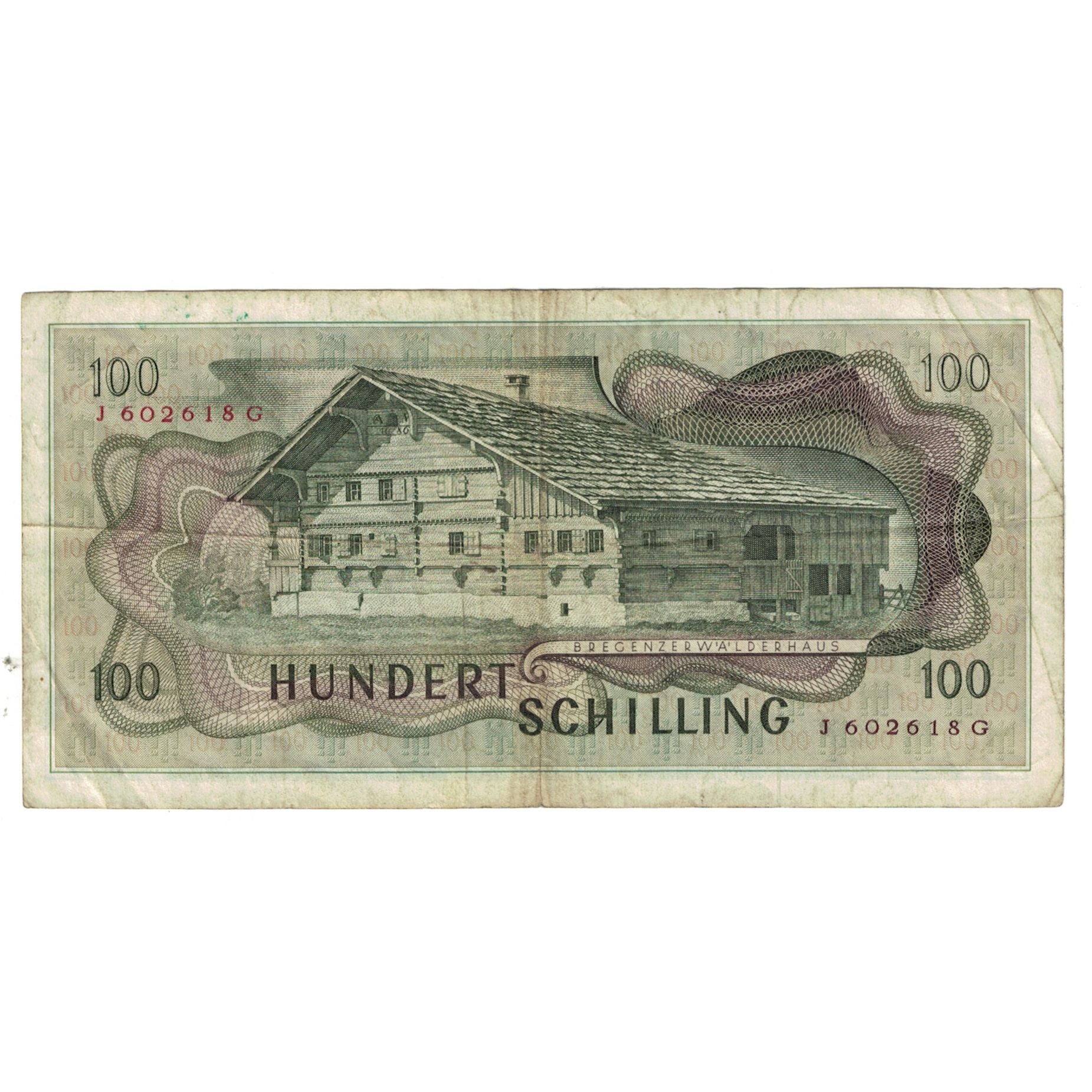 Banknote, Austria, 100 Schilling, 1969, 1969-01-02, KM:146a, VF(20-25)