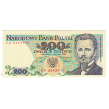 Banknote, Poland, 200 Zlotych, 1988, 1988-12-01, KM:144c, UNC(65-70)