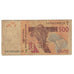 Banknote, West African States, 500 Francs, 2012, VF(20-25)