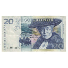 Banknot, Szwecja, 20 Kronor, KM:61a, EF(40-45)